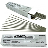 KRAFT-DELE Elektródy rutilové 2.5 mm x 300 mm - 2.5 kg KD1153.