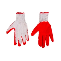 Pracovné rukavice, pogumovaná bavlnená tkanina  9&#039;&#039; toptools 83S203