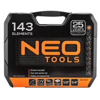 Sada náradia 143 dielna profi NEO Tools 08-945