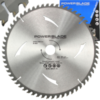 Pílový kotúč s SK plátkami (vidiový) 300 mm x 32 mm x 60 zubový  POWER BLADE - M09071