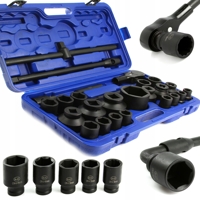 Súprava nástrčných kľúčov BJC 26 ks – 3/4&#039;&#039; &amp; 1&#039;&#039;, 6-hranné aj 12-hranné, M582...