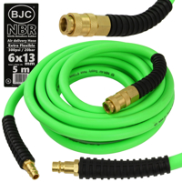 Krátka tlaková hadica na vzduch BJC 6×13 mm – 5 m, M82077