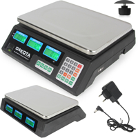 Elektronická digitálna váha s podsvieteným displejom do 40 kg – M90160