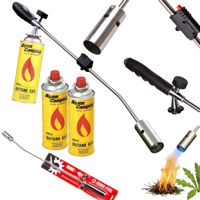 Plynový vypaľovač buriny + 3 plynové kartuše – MAR-POL M78375