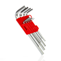 Súprava imbusových kľúčov so šesťhranným profilom, 9 dielov (1,5–10 mm) – MAR-POL M66434