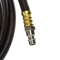 Gumená vzduchová hadica s rýchlospojkami, 6 mm × 13 mm × 10 m – MAR-POL M82101