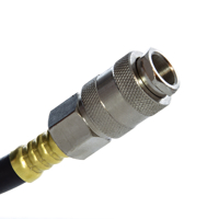 Gumená vzduchová hadica s rýchlospojkami, 6 mm × 13 mm × 10 m – MAR-POL M82101