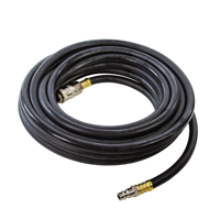 Gumená vzduchová hadica s rýchlospojkami, 6 mm × 13 mm × 10 m – MAR-POL M82101