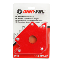 Magnetický uholník na zváranie s nosnosťou 50 lbs – MAR-POL M79416