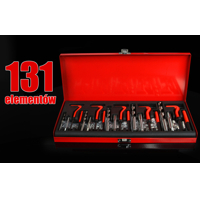 131-dielna sada na opravu závitov M5, M6, M8, M10, M12 – MAR-POL M55882