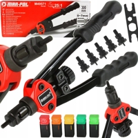 Nitovacie kliešte na závitové nity a matice M3–M8, dĺžka 300 mm MAR-POL – M49571