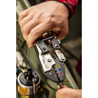 Lisovacie kliešte pre konektorové koncovky PROFI AWG NEO Tools 01-505