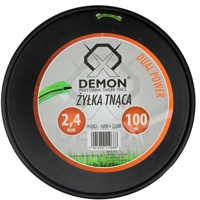 Žacia struna s oceľovým lankom, priemer 2,4 mm, dĺžka 100 m, hviezdicový profil – DEMON M84108