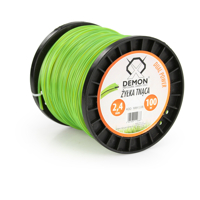 Žacia struna s oceľovým lankom, priemer 2,4 mm, dĺžka 100 m, hviezdicový profil – DEMON M84108