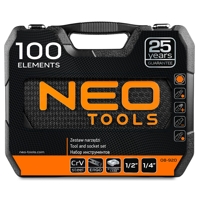 Sada náradia 100 dielna profi NEO TOOLS 08-920