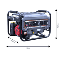 Elektrocentrála 2 - 2.2 kW 58G904 GRAPHITE 58G904