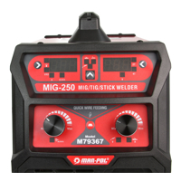 Zvárací poloautomat MIG/MAG, MMA, TIG 30-250 A 230 V M79367