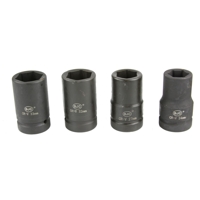 MAR-POL M66417 Nástrčné kľúče SPLINE 1/2'' M14-M16-M18 6 ks