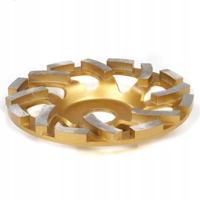 Brúsny diamantový segmentový kotúč na betón 125 mm × 22,2 mm – DOUBLE L-SHAPE – Mar-Pol M90900