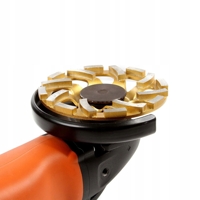 Brúsny diamantový segmentový kotúč na betón 125 mm × 22,2 mm – DOUBLE L-SHAPE – Mar-Pol M90900