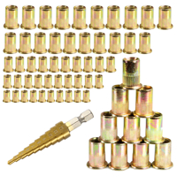 Nitovacie matice M3-M10 stupňovitý vrták 3-13mm sada - MAR-POL M66545